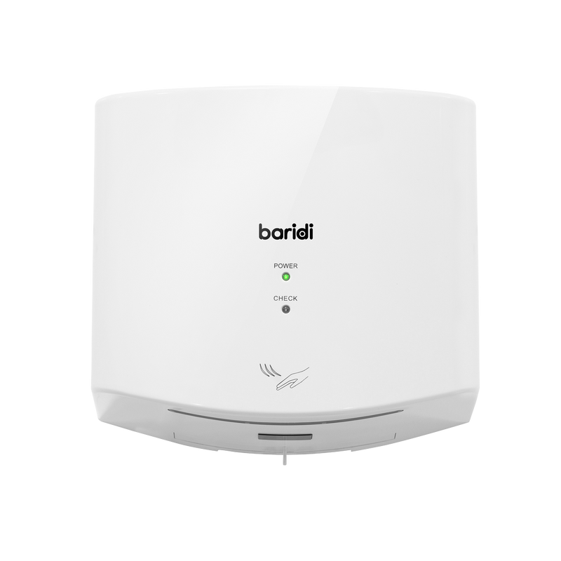 Baridi DH378 High Speed Hand Dryer with Auto Sensor 1400-1650W - White - additional view 14