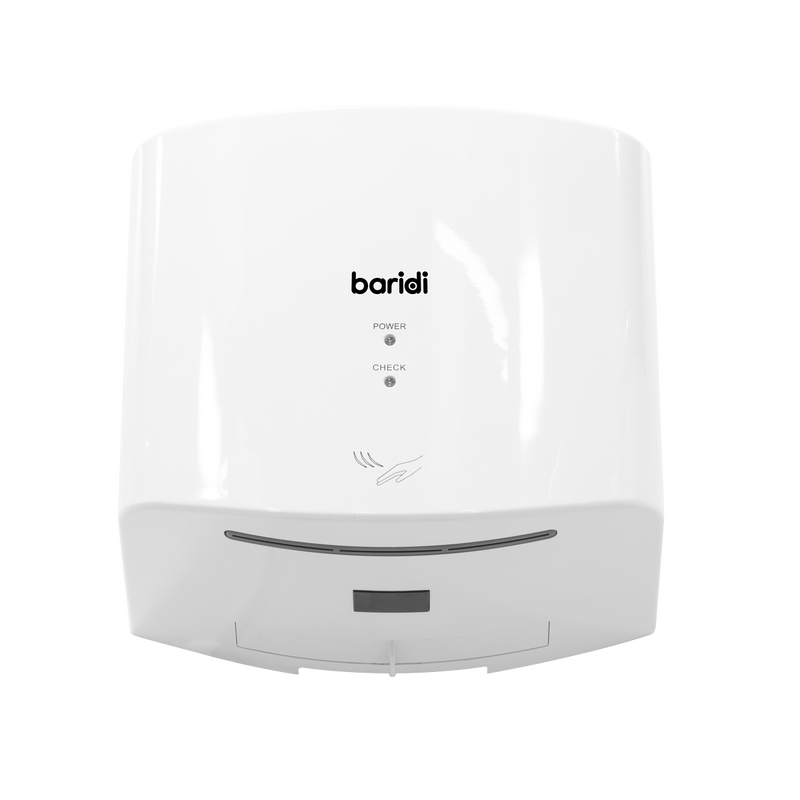 Baridi DH378 High Speed Hand Dryer with Auto Sensor 1400-1650W - White - additional view 15