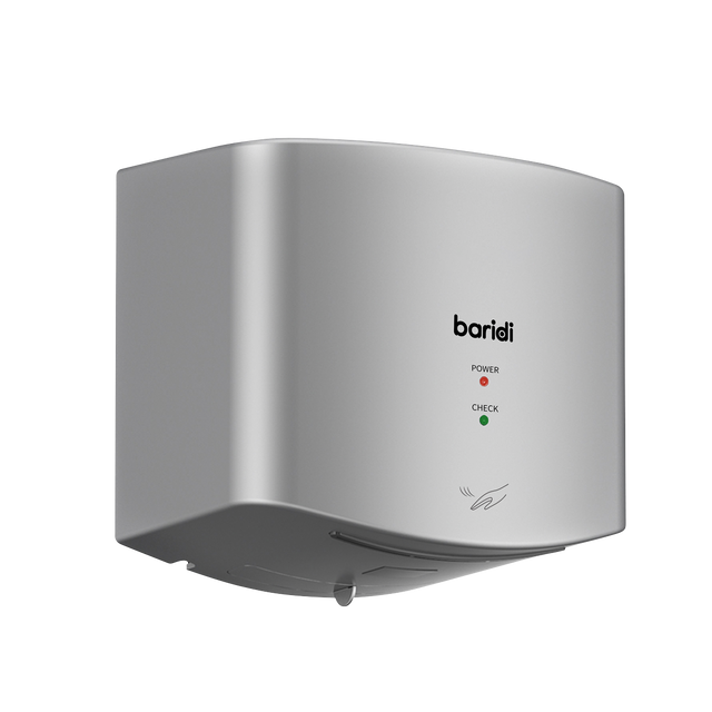 Baridi DH379 High Speed Hand Dryer with Auto-Sensor 1400-1650W - Silver