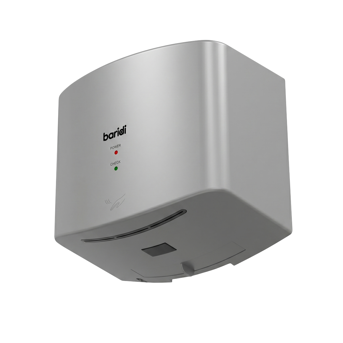 Baridi DH379 High Speed Hand Dryer with Auto-Sensor 1400-1650W - Silver - additional view 3
