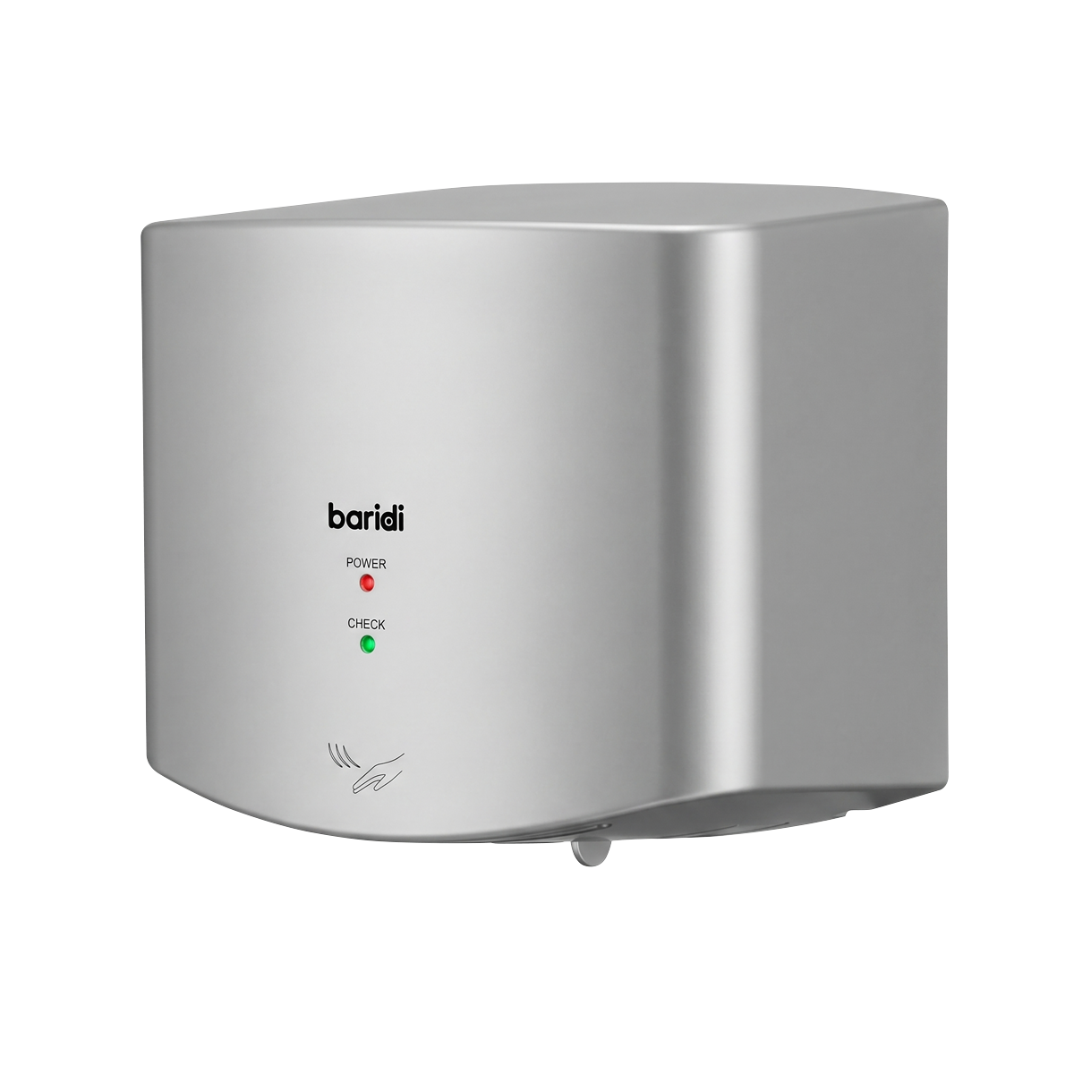 Baridi DH379 High Speed Hand Dryer with Auto-Sensor 1400-1650W - Silver - additional view 5