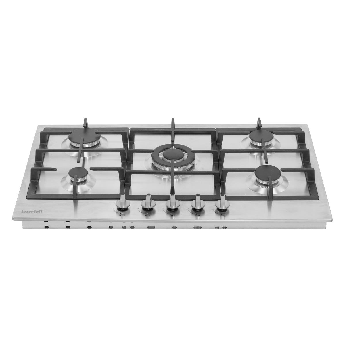 Baridi DH382 90cm Gas Hob Stainless Steel with 5 Burners, Cast Iron Supports & Auto Ignition 11kW - additional view 8