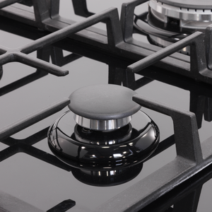 Baridi DH383 90cm Gas Hob Black Glass with 5 Burners, Cast Iron Supports & Auto Ignition 11kW - additional view 11