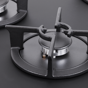 Baridi DH385 90cm Gas Hob Matt Black 5 Burners Cast Iron Supports & Auto Ignition 10.4kW - additional view 9