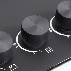 Baridi DH385 90cm Gas Hob Matt Black 5 Burners Cast Iron Supports & Auto Ignition 10.4kW - additional view 10