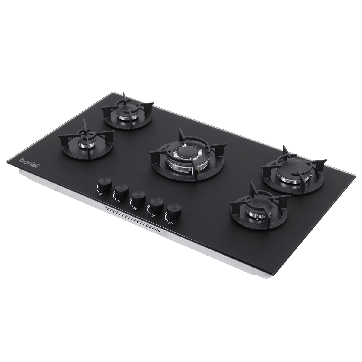 Baridi DH385 90cm Gas Hob Matt Black 5 Burners Cast Iron Supports & Auto Ignition 10.4kW - additional view 14