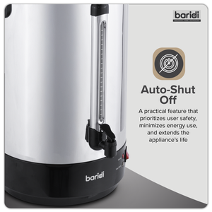 Baridi DH388 Hot Water Boiler, Tea Urn 30L Capacity - Stainless Steel - additional view 5