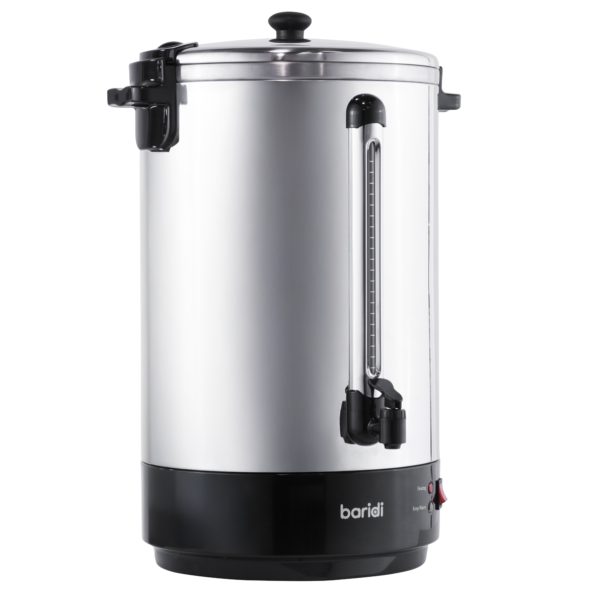 Baridi DH388 Hot Water Boiler, Tea Urn 30L Capacity - Stainless Steel