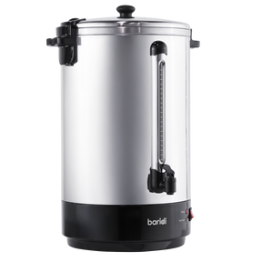 Baridi DH388 Hot Water Boiler, Tea Urn 30L Capacity - Stainless Steel