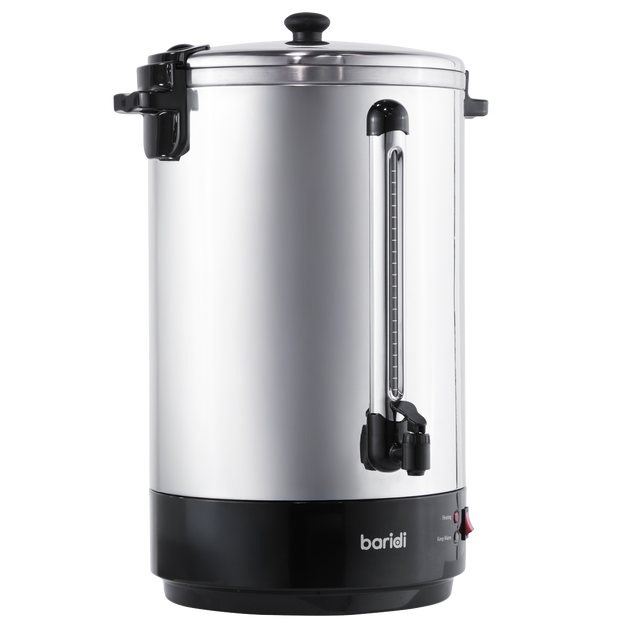 Baridi DH388 Hot Water Boiler, Tea Urn 30L Capacity - Stainless Steel