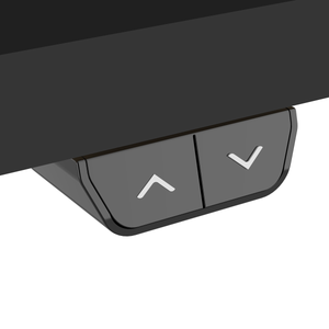 Dellonda DH38 Single Motor Ultra-Quiet Adjustable-Height Electric Sit/Stand Desk - Black Desktop - additional view 8