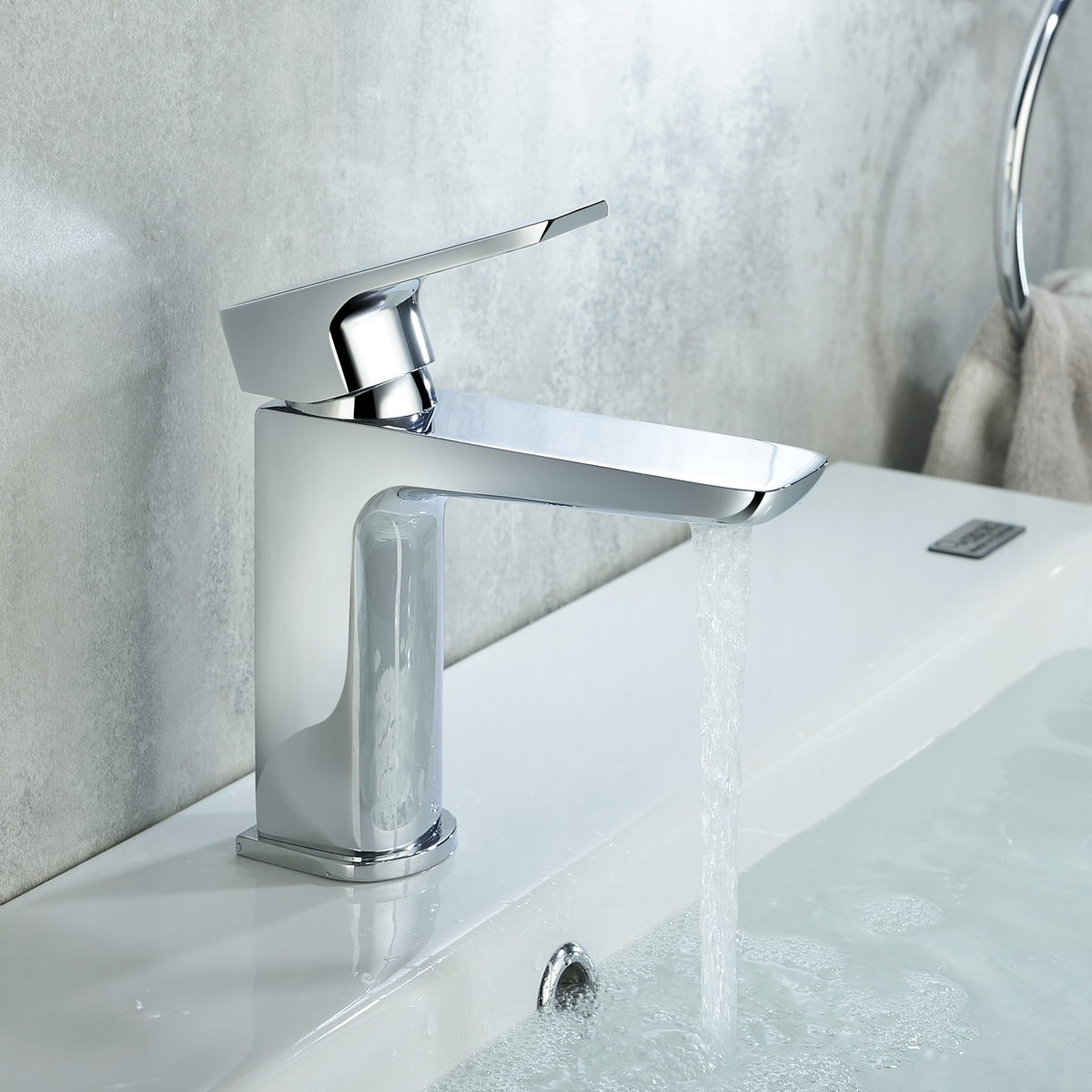 Baridi DH392 Basin Mixer Tap with Clicker Waste - Chrome - additional view 6