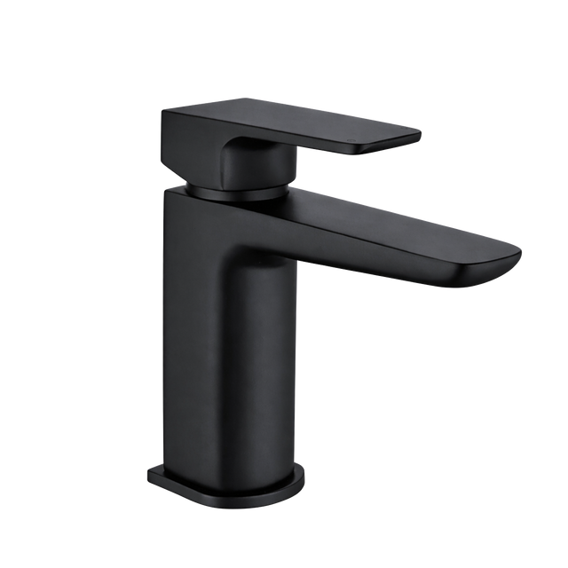 Baridi DH393 Basin Mixer Tap with Clicker Waste - Matt Black