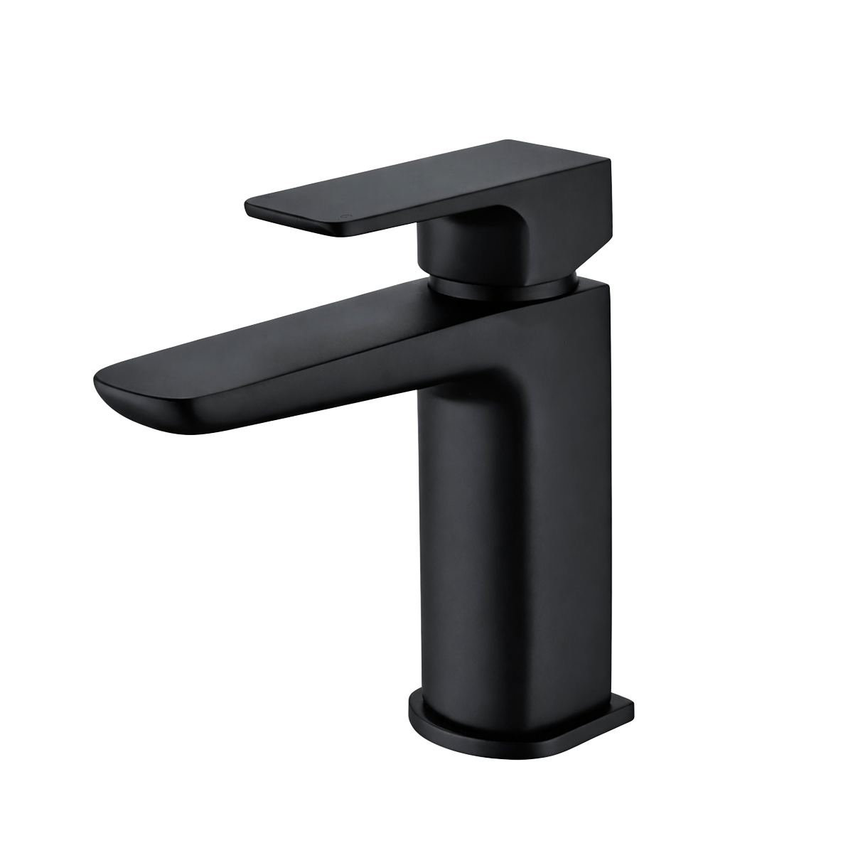 Baridi DH393 Basin Mixer Tap with Clicker Waste - Matt Black - additional view 2