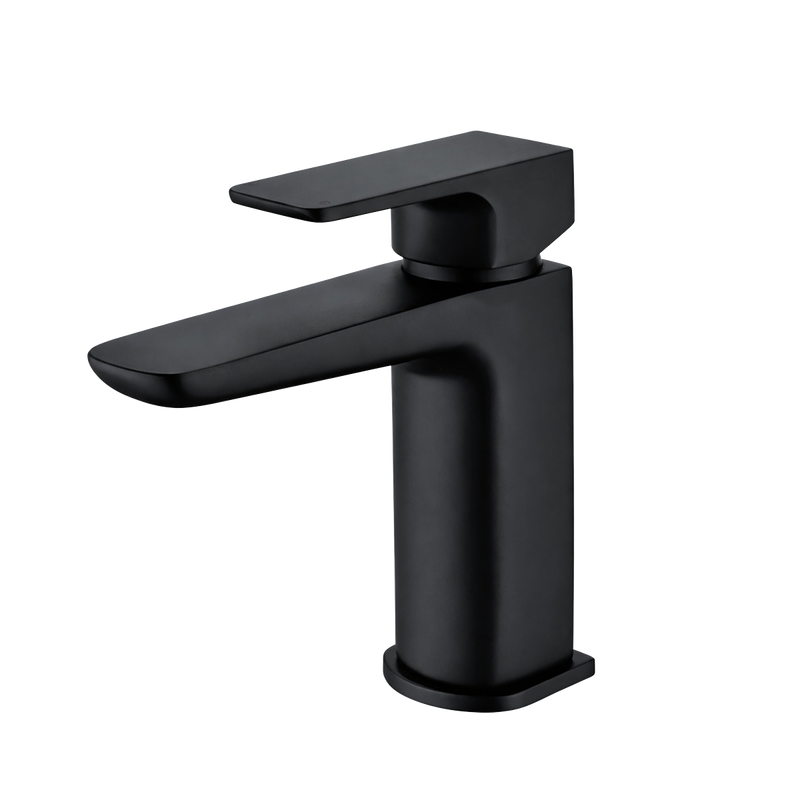 Baridi DH393 Basin Mixer Tap with Clicker Waste - Matt Black - additional view 2
