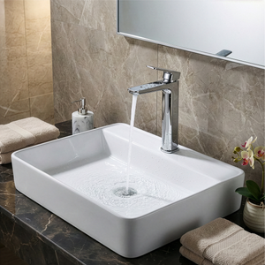 Baridi DH394 High Basin Mixer Tap with Clicker Waste - Chrome - additional view 8