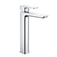 Baridi DH394 High Basin Mixer Tap with Clicker Waste - Chrome