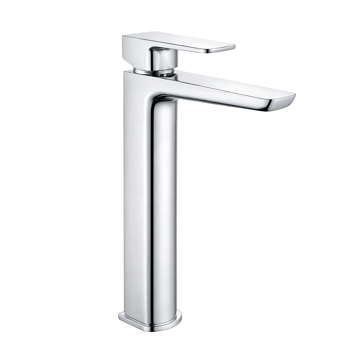 Baridi DH394 High Basin Mixer Tap with Clicker Waste - Chrome