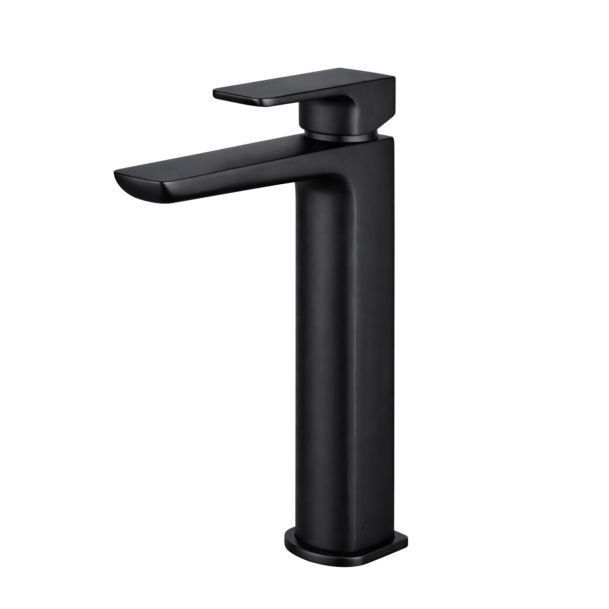 Baridi DH395 High Basin Mixer Tap with Clicker Waste - Matt Black - additional view 4