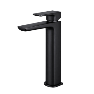 Baridi DH395 High Basin Mixer Tap with Clicker Waste - Matt Black - additional view 4