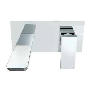 Baridi DH396 Wall Mounting Basin Mixer Tap, Square - Chrome - additional view 4