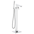 Baridi DH400 Freestanding Bath Mixer Tap with Shower - Chrome