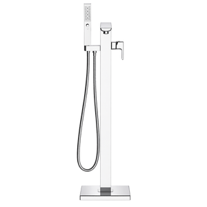 Baridi DH400 Freestanding Bath Mixer Tap with Shower - Chrome - additional view 4