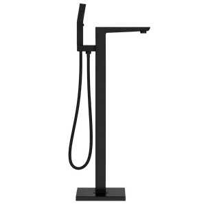 Baridi DH401 Freestanding Bath Mixer Tap with Shower - Matt Black - additional view 5