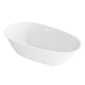 Baridi DH416 Double-Ended Slim Rim Bath with Overflow System 150cm - Gloss White - additional view 7