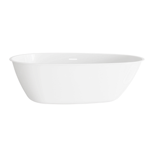 Baridi DH416 Double-Ended Slim Rim Bath with Overflow System 150cm - Gloss White - additional view 4