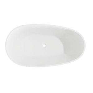 Baridi DH416 Double-Ended Slim Rim Bath with Overflow System 150cm - Gloss White - additional view 6