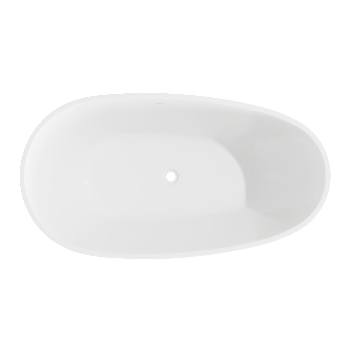 Baridi DH418 Double-Ended Slim Rim Bath with Overflow System 170cm - Gloss White - additional view 2