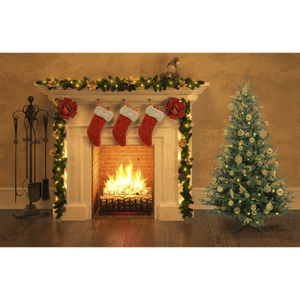 Dellonda DH44 Artificial Hinged Christmas Tree 5ft(150cm) - additional view 2