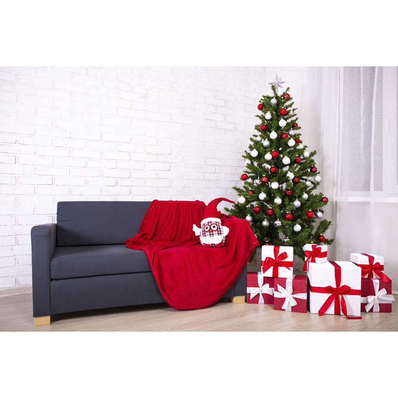 Dellonda DH45 Artificial Hinged Christmas Tree 6ft(180cm) - additional view 8