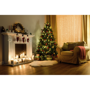Dellonda DH46 Artificial Hinged Christmas Tree 7ft(210cm) - additional view 7