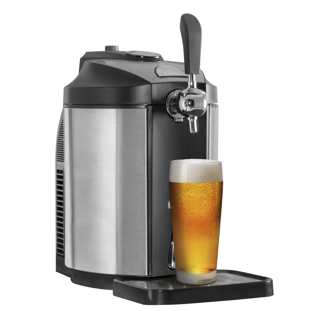 Baridi DH49 Mini Keg Draft Beer Dispenser Tap with Integrated Cooling 5L Capacity