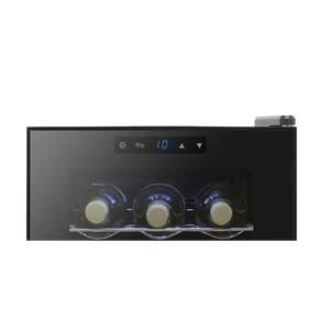 Baridi DH5 15 Bottle Wine Fridge with Digital Touch Screen Controls & LED Light - Black - additional view 14