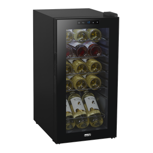 Baridi DH5 15 Bottle Wine Fridge with Digital Touch Screen Controls & LED Light - Black - additional view 6