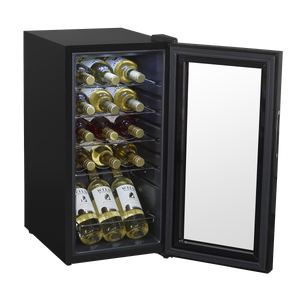 Baridi DH5 15 Bottle Wine Fridge with Digital Touch Screen Controls & LED Light - Black - additional view 8
