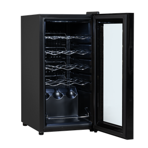 Baridi DH5 15 Bottle Wine Fridge with Digital Touch Screen Controls & LED Light - Black - additional view 3