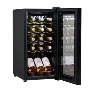 Baridi DH5 15 Bottle Wine Fridge with Digital Touch Screen Controls & LED Light - Black - additional view 2