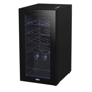 Baridi DH5 15 Bottle Wine Fridge with Digital Touch Screen Controls & LED Light - Black - additional view 12