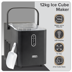 Baridi DH52 Ice Cube Maker with LED Display & 10 Minute Freeze - additional view 5