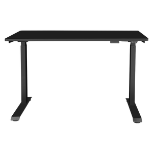 Dellonda DH55 Single Motor Ultra-Quiet Adjustable-Height Electric Sit/Stand Desk - Black Desktop - additional view 10
