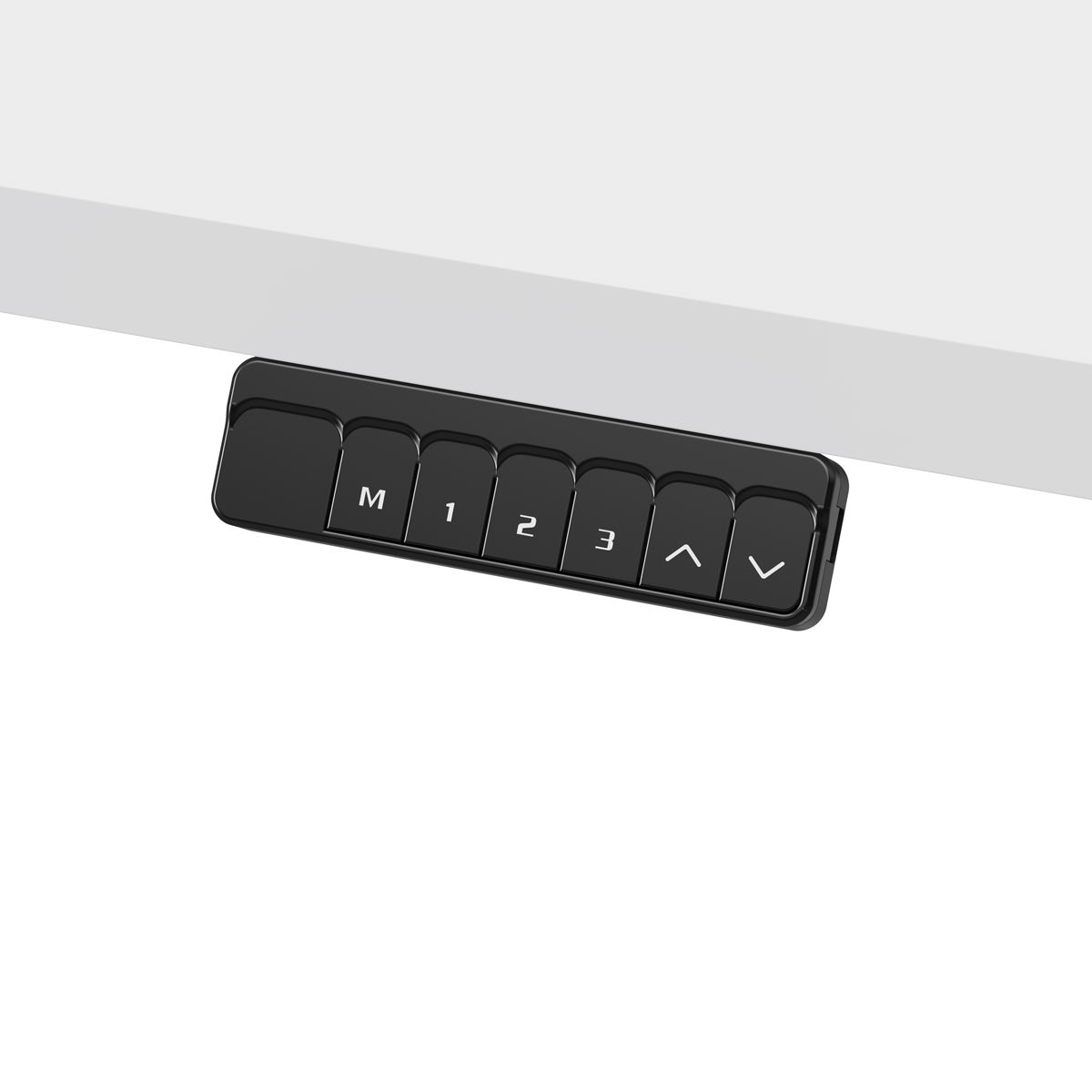 Dellonda DH56 Single Motor Ultra-Quiet Adjustable-Height Electric Sit/Stand Desk - White Desktop - additional view 8