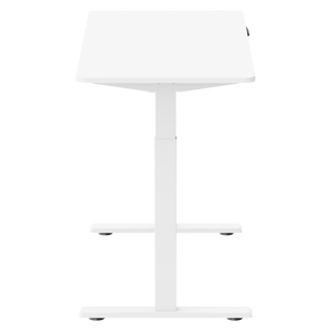 Dellonda DH56 Single Motor Ultra-Quiet Adjustable-Height Electric Sit/Stand Desk - White Desktop - additional view 6