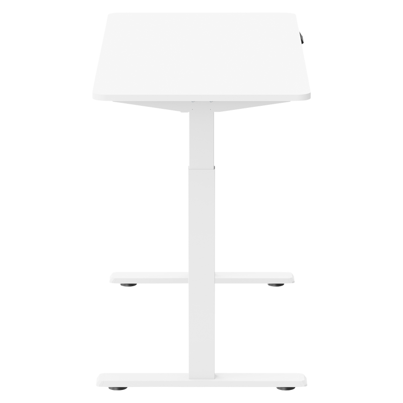 Dellonda DH56 Single Motor Ultra-Quiet Adjustable-Height Electric Sit/Stand Desk - White Desktop - additional view 6