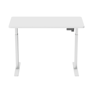 Dellonda DH56 Single Motor Ultra-Quiet Adjustable-Height Electric Sit/Stand Desk - White Desktop - additional view 3