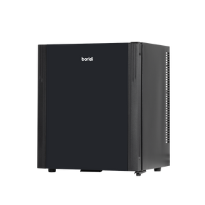 Baridi DH57 Mini Drinks & Wine Fridge with Wire Shelves, LED Light & Security Lock 25L - Black - additional view 6