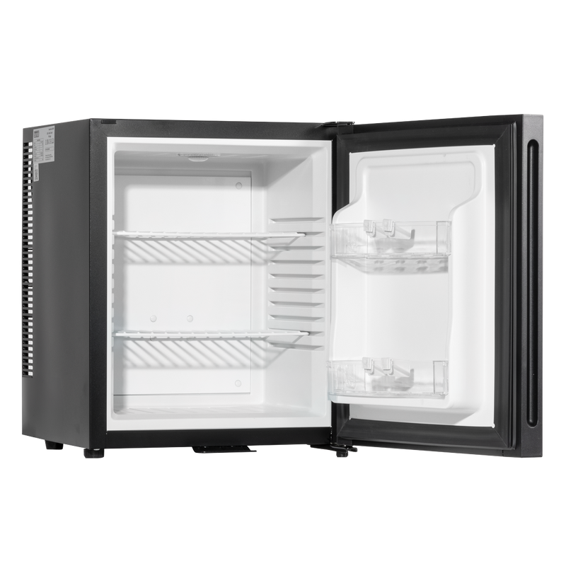 Baridi DH57 Mini Drinks & Wine Fridge with Wire Shelves, LED Light & Security Lock 25L - Black - additional view 5